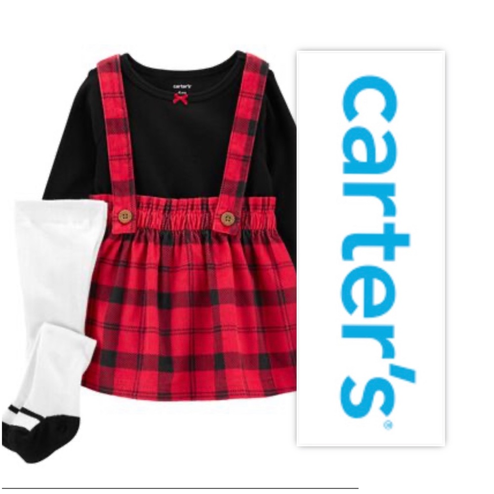 Carter’s Baby 3-Piece Tee & Jumper Set
